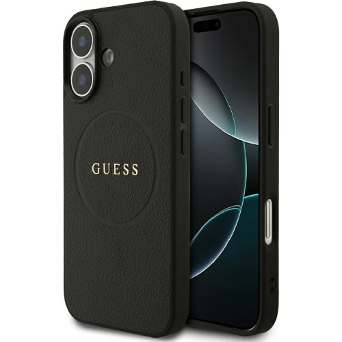 MOBILE CASE  PU GUESS MAGSAFE (GUHMP17SPGHSMMK) ΓΙΑ APPLE IPHONE 17 BLACK